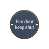 Stainless Steel Fire Door Keep Shut