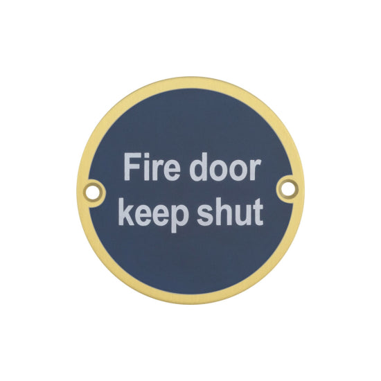 Stainless Steel Fire Door Keep Shut