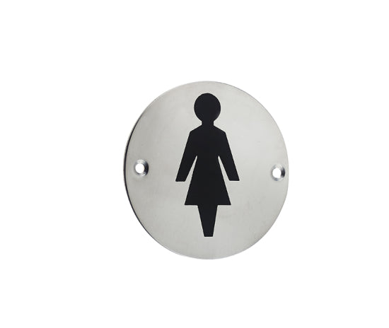 Stainless Steel Female Symbol