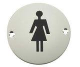 Stainless Steel Female Symbol