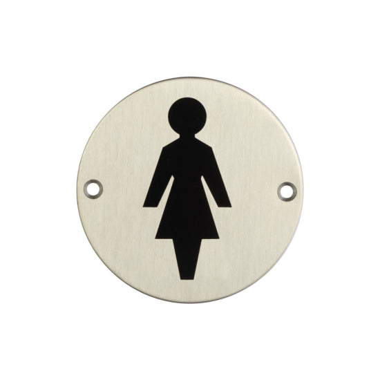 Stainless Steel Female Symbol
