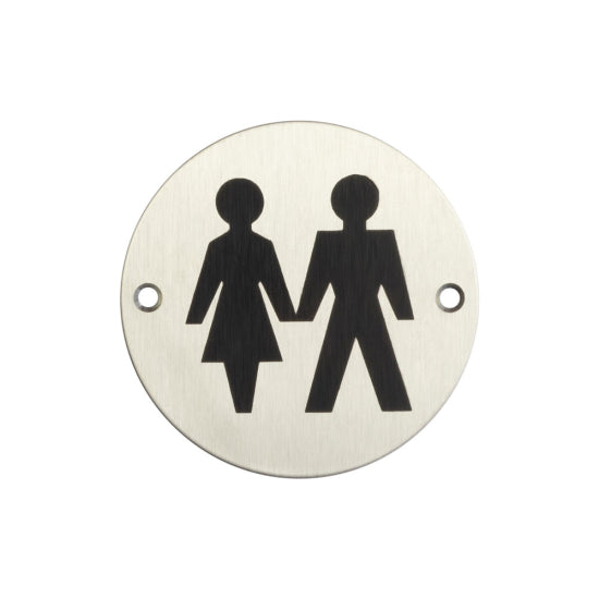 Stainless Steel Unisex Symbol