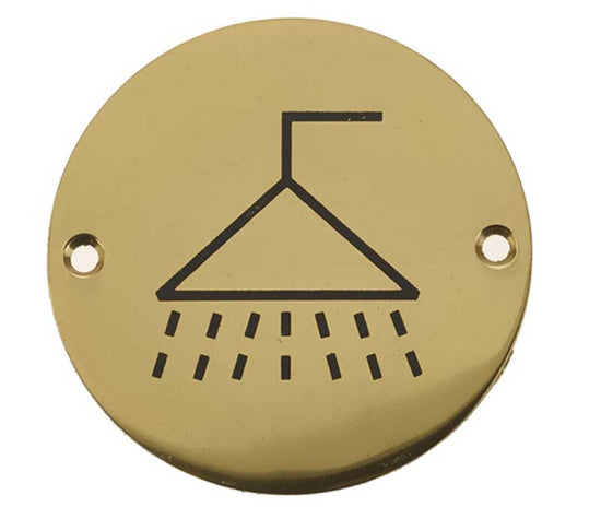 Stainless Steel Shower Symbol
