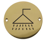 Stainless Steel Shower Symbol