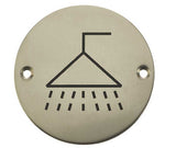 Stainless Steel Shower Symbol
