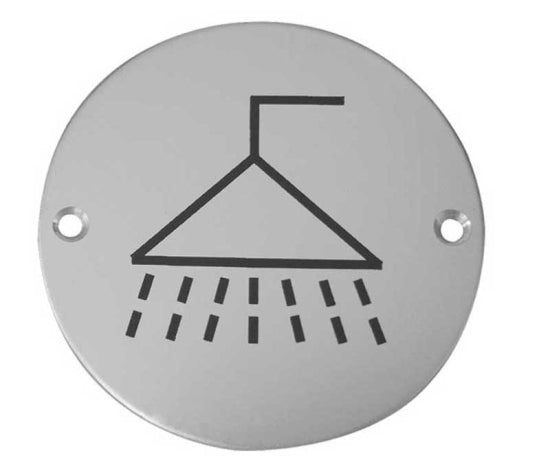 Stainless Steel Shower Symbol