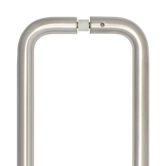 Stainless Steel 22mm D Shape Pull Handles B2B Fixing