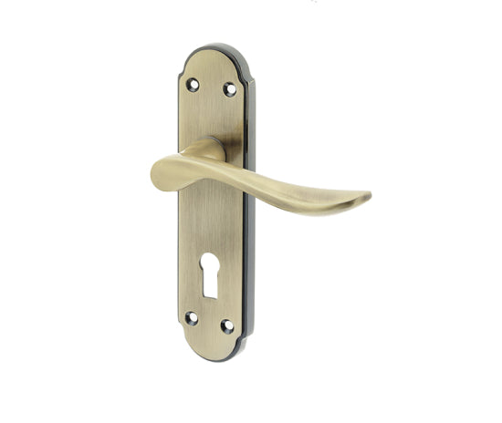 Jedo Henley Suite Lever on Plate