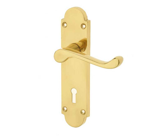 Jedo Epsom Suite Lever on Plate