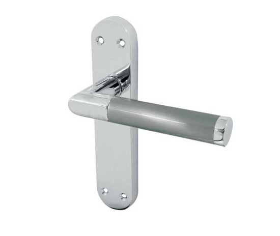 Jedo Mitred Suite Lever on Plate