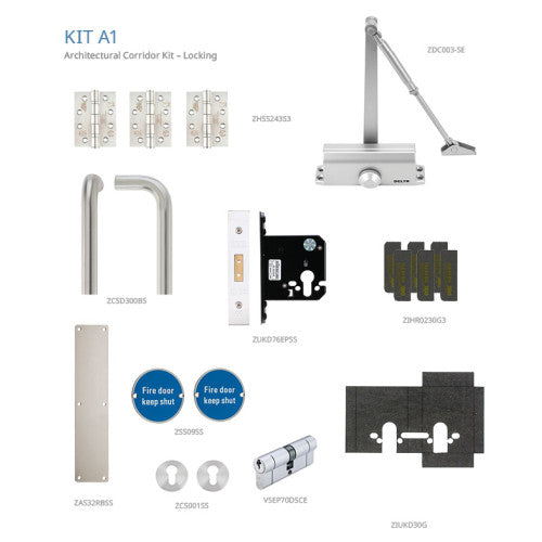 Architectural fire door pack
