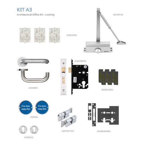 Architectural fire door pack