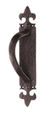 Offset Pull Handle on Backplate