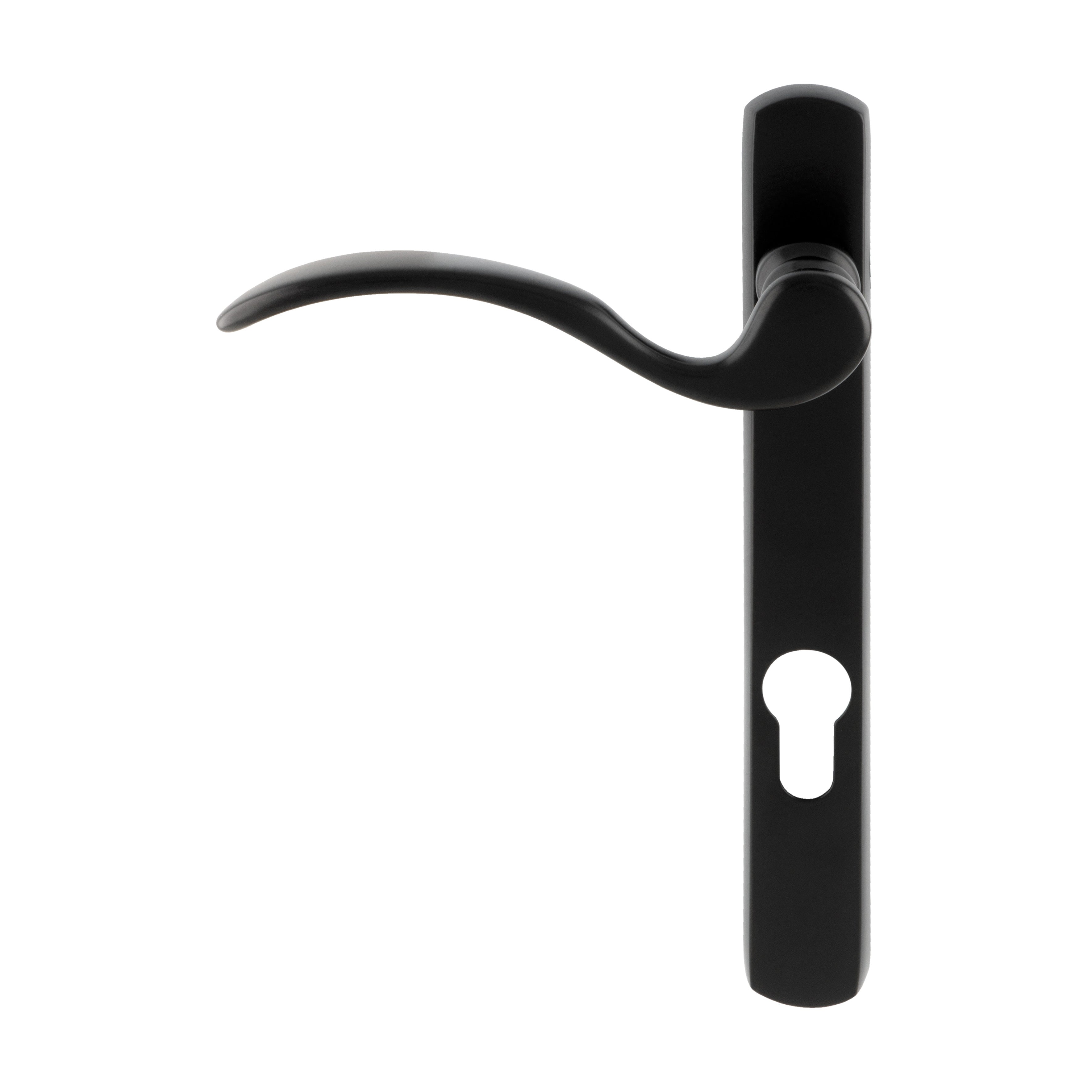 Scroll Lever on Narrow Plate