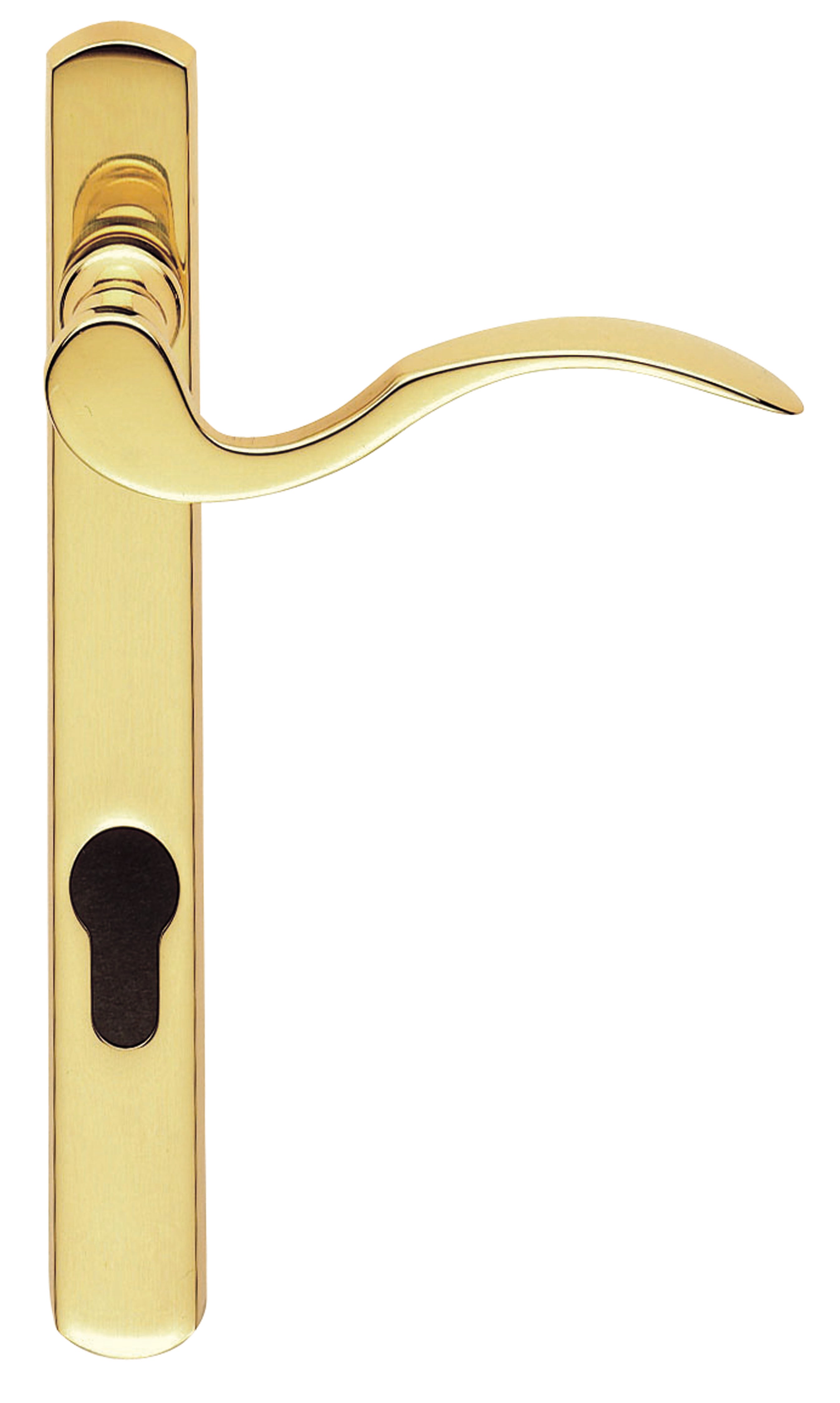 Scroll Lever on Narrow Plate