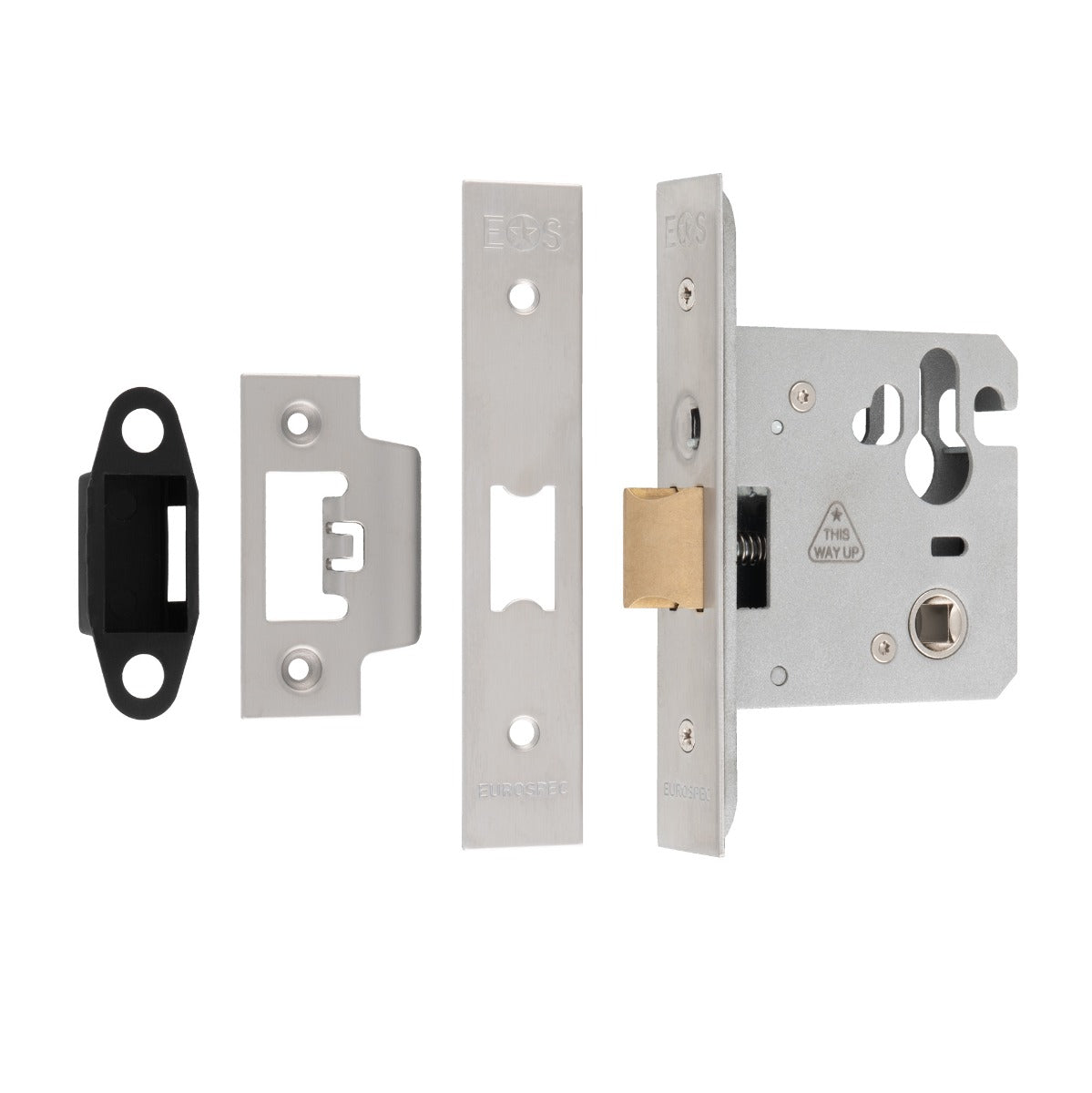 Easi-T Euro Profile Cylinder Night Latch - Case Only