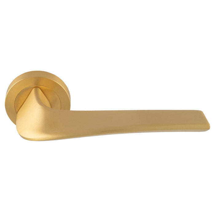 Master lever on round rose