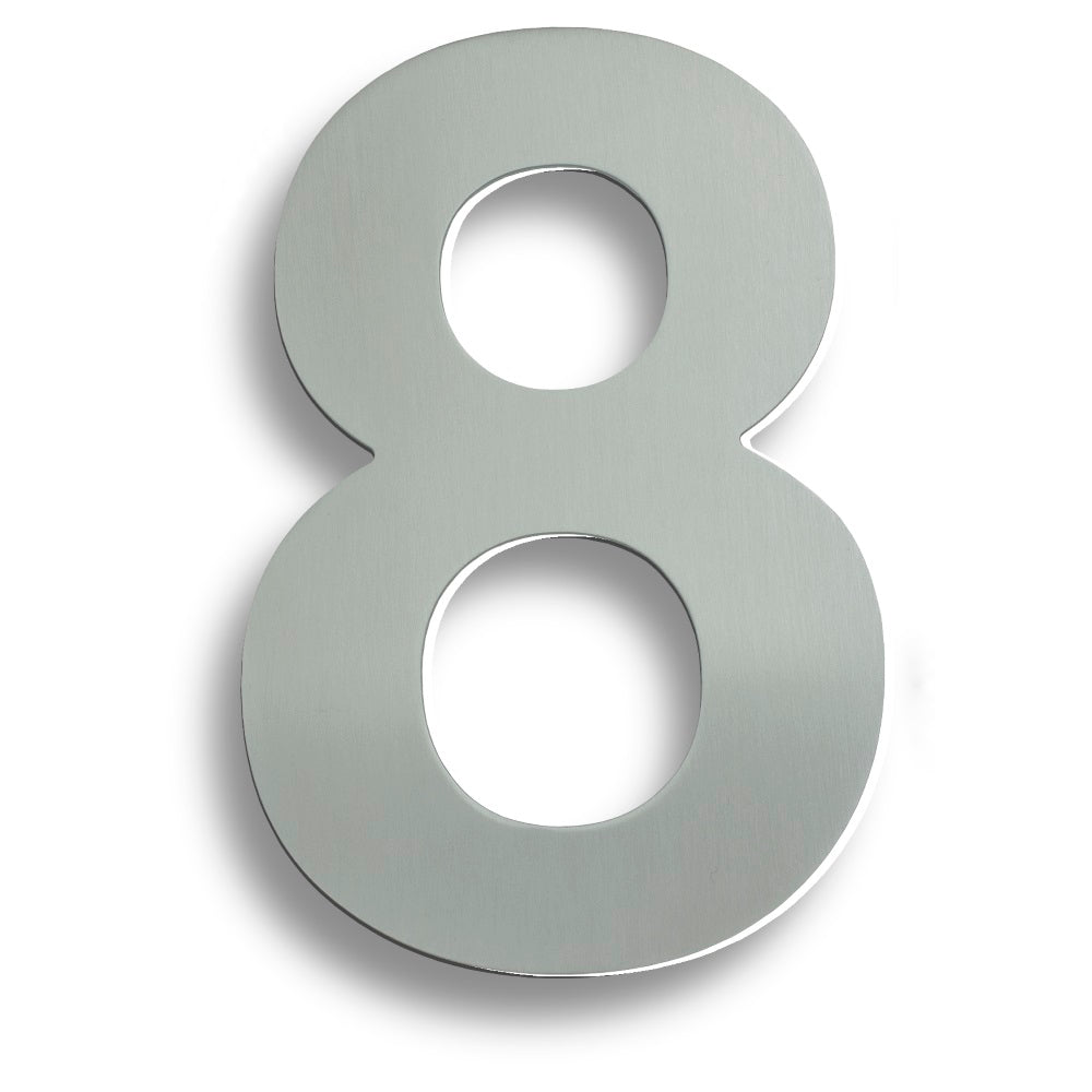 Stainless Steel Large Numerals & Letters