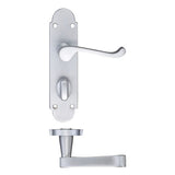 Project Oxford lever on bathroom backplate - 168mm x 42mm