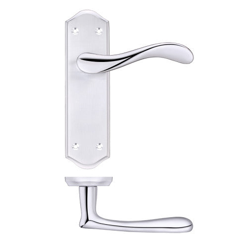Project Asti lever on latch backplate
