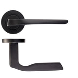 Lyra lever on round rose