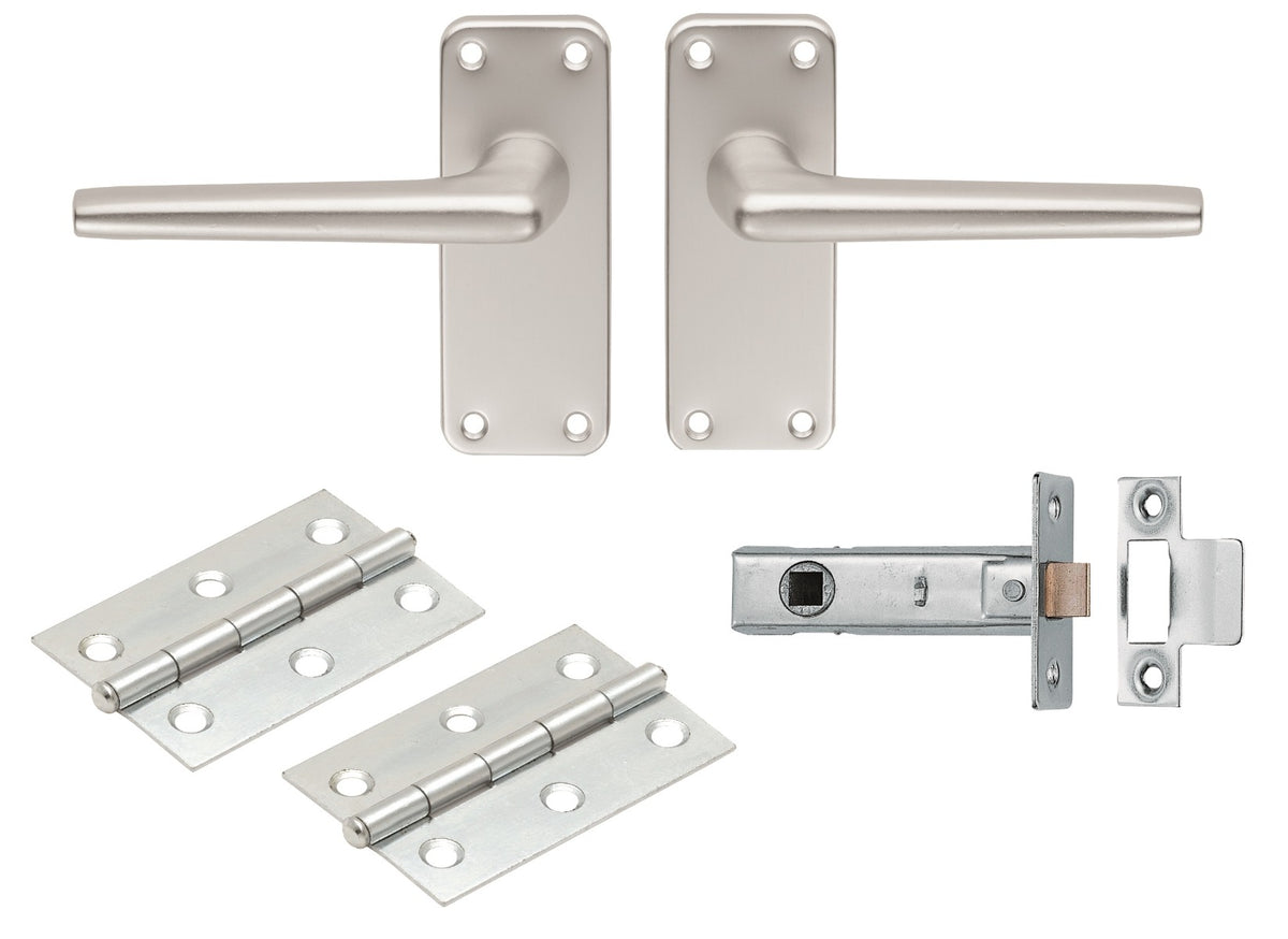 Aluminium Lever Latch Door Pack