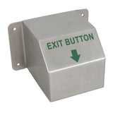 External Stainless Steel Button Cover 100 x 100 x 120 mm