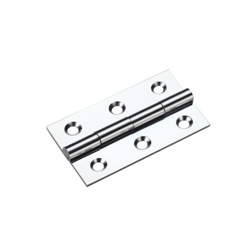 Solid drawn brass butt hinge - 50 x 28 x 1.5mm