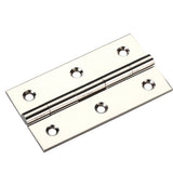 Solid drawn brass butt hinge - 75 x 41 x 2mm