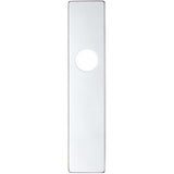 Spare Push on Latch Backplate for Aluminium - Long Backplate