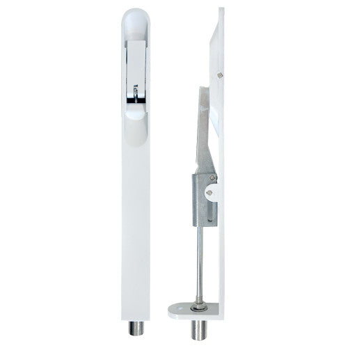 Lever action flush bolt - 20 x 200mm - radius