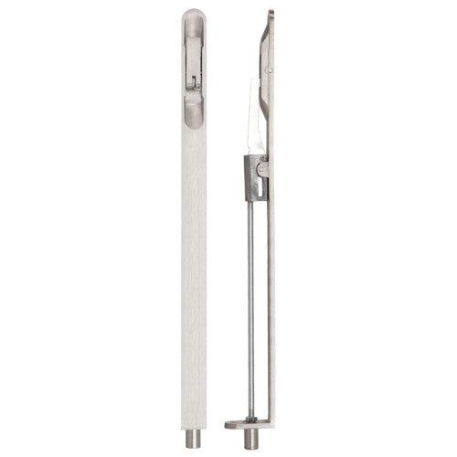Lever action flush bolt - 20 x 305mm - radius