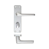 Contract Aluminium Lever on Privacy Backplate