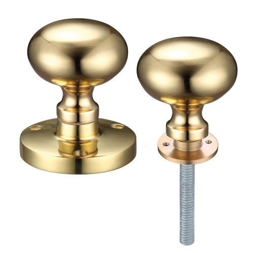 Zoo Mushroom Rim Knob 61.5mm Rose dia. 52mm dia knob