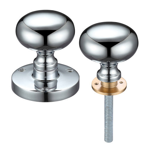 Zoo Mushroom Rim Knob 61.5mm Rose dia. 52mm dia knob