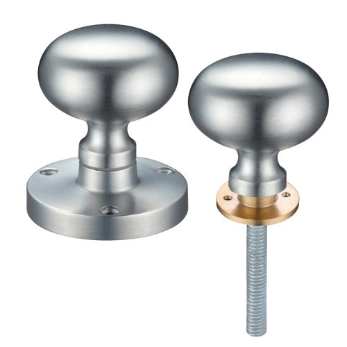 Zoo Mushroom Rim Knob 61.5mm Rose dia. 52mm dia knob