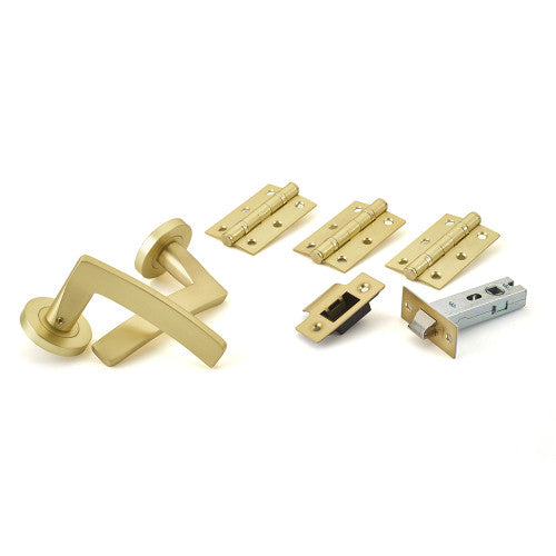 Zoo Hardware Toledo Lever Complete Door Latch Pack