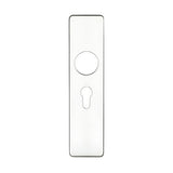 Cover plate for 19 mm RTD Lever on Short Backplate - Euro Profile 47.5mm - 45mm x180mm PSS
