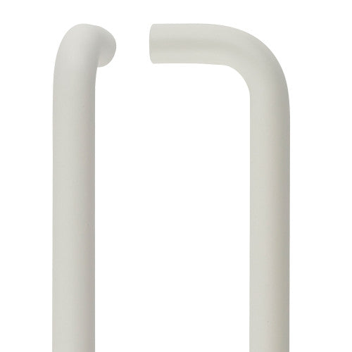 19mm D Pull Handle - 425mm Centers - Grade 304 - Bolt Through Fixings