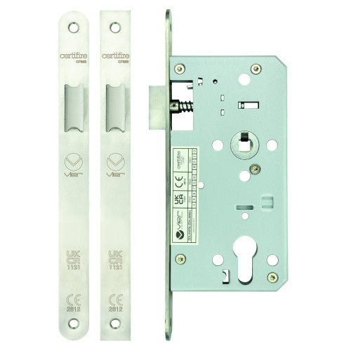 Din latch - backset 55mm - radius