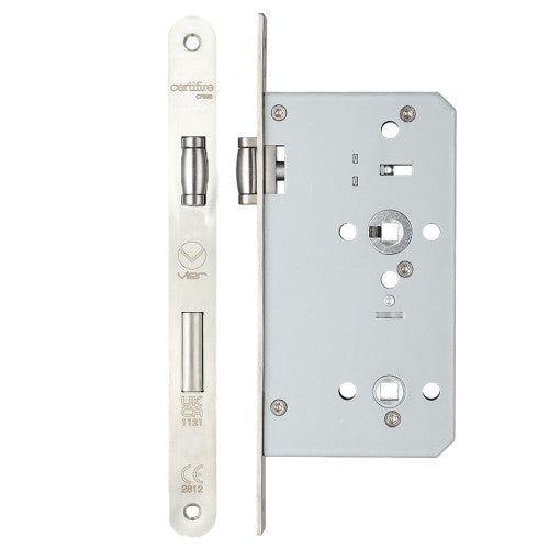 Din lift to lock - 72mm c/c - backset 60mm - radius