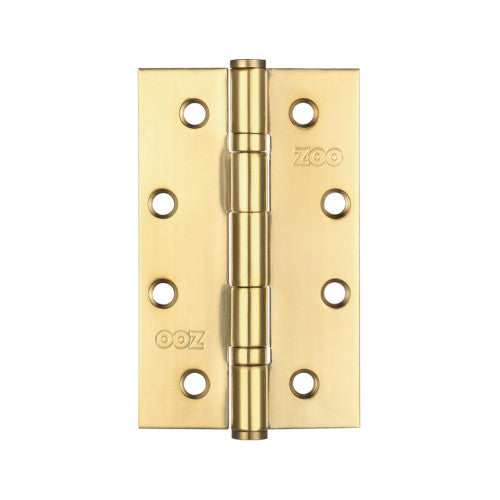 Slim Knuckle Bearing Hinge Stainless Steel - Grade 201 - 102 x 63 x 2.5mm