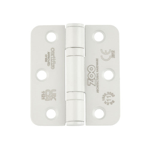 Grade 11 Ball Bearing Hinge Stainless Steel Radius - Grade 201 -76 x 67 x 2.5mm