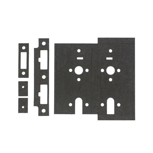 2mm Thick Flexifire with self-adhesive to suit 72mm x 60mm Zoo Din Lock
