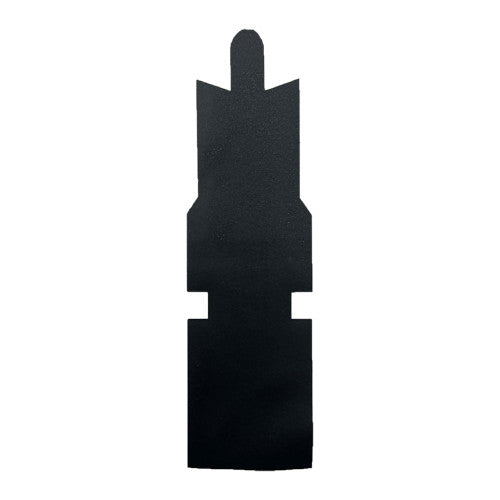 0.8mm Flush Bolt Intumescent t/s ZAS09 (609mm) Series Flush Bolt - 3 Sided Fully Concealed - Graphite