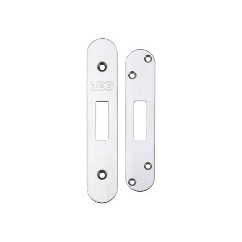 Spare Acc Pk for UK Dead Locks - contains Radius Forend, Strike and Fixing Screws