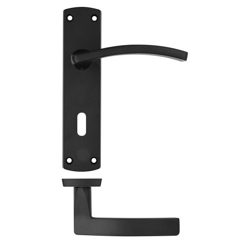 Toledo lever on lock backplate