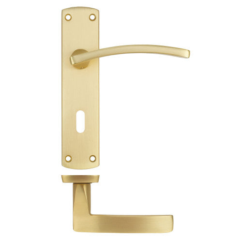 Toledo lever on lock backplate