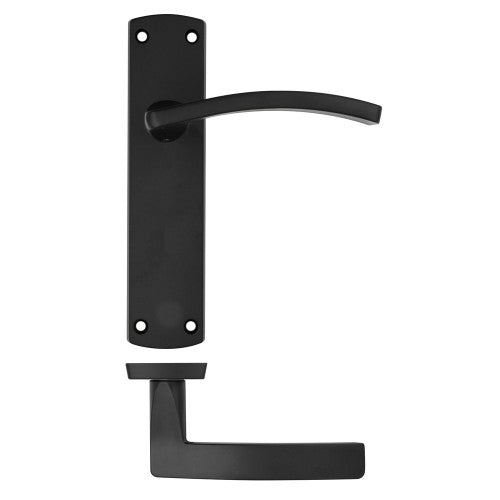 Toledo Lever on latch backplate