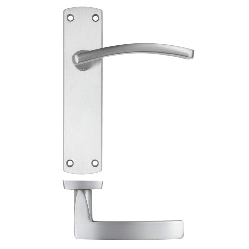 Toledo Lever on latch backplate
